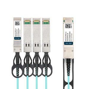100G BASE QSFP28 to 4*25G SFP28 AOC (Active Optical Cable) up to 50meters