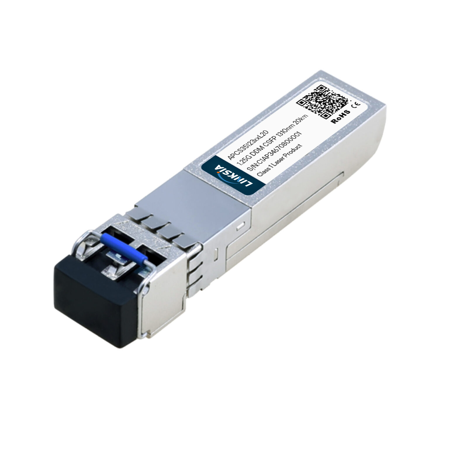 1.25Gb/s BIDI CSFP 20km Transceiver