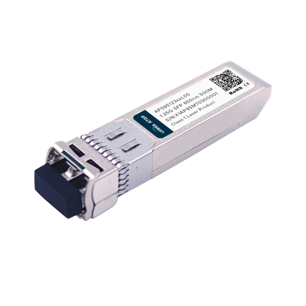1.25Gb/s SFP SX for Ethernet 850nm 500m Transceiver