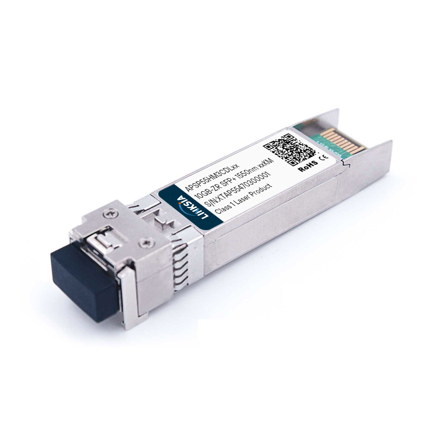 10G BASE-ZR SFP+ for SDH/PDH 1550nm 80km Transceiver